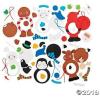 Fun Express Christmas Character Picture Frame Ornament Craft Kits – Makes 12- Holiday Crafts for Kids