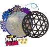Fun Express New Year’s Eve Ball Drop Sign Craft Kit – Makes 12