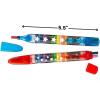 Fun Express Patriotic Glitter Stacking Point Crayons, 12 Pieces