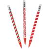 Fun Express Candy Cane Mechanical Pencils for Christmas – Set of 24 – Classroom Supplies and Stocking Stuffers