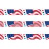 Patriotic American Flag Caution Tape
