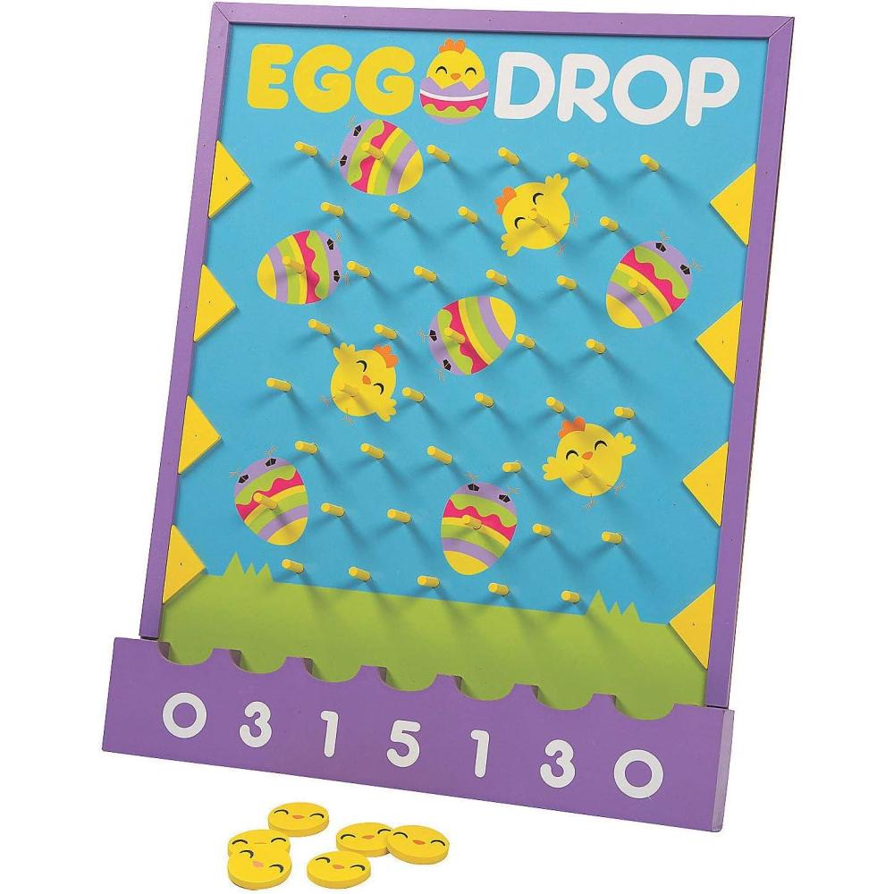 imageFun Express Easter Egg Drop Disk Drop Game  Toys  5 Pieces