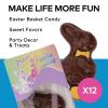 Bulk Chocolate Bunnies Easter Candy – 48 Pieces – Great For Easter Celebrations and Easter Baskets