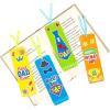 Father’s Day Bookmark Sticker Scene – 12 Pieces