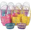 Bulk Ombre Easter Baskets – set of 72 bamboo baskets – 8 1/4″x 6 1/4″ with a 12 1/2″ Handle. – Easter Egg Hunt Party Supplies