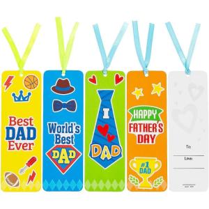 Father’s Day Bookmark Sticker Scene – 12 Pieces