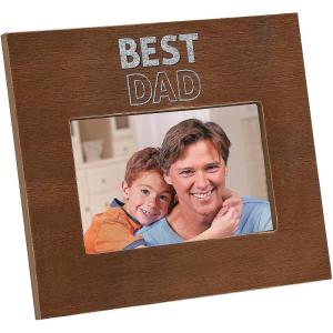 Fun Express Father’s Day Best Dad Picture Frame with Easel
