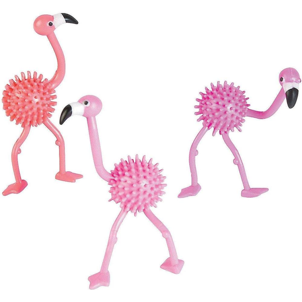 imageFun Express Flamingo Porcupine Bendables  Colorful Luau Summer ampamp Birthday Party Favors for Kids  Fun Bendable Flamingo Toys Playtime ampamp Party Gifts  Perfect for Kids Party Entertainment  24 Pieces