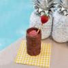 Fun Express Ceramic Tiki Tumbler Mugs (4 cup set) Luau Tropical Party Decorations(12 Ounces)