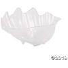 Fun Express Large Serving Bowl 18-Inch Clear Plastic Seashell Punch Bowl for Parties – Decorative Shell Bowl Beach Theme Events, Luau Celebrations & Outdoor Entertaining | Food-Safe Acrylic Design