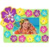 Fun Express Luau Hibiscus Picture Frame Magnet Craft Kit – VBS Vacation Bible School Supplies/Decor – Makes 12