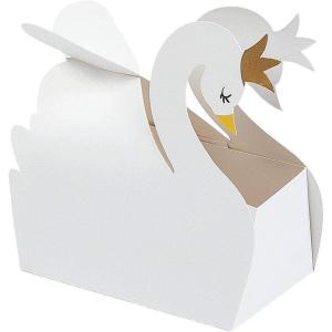 Fun Express Sweet Swan Treat Favor Box (set of 12) Birthday Party Supplies