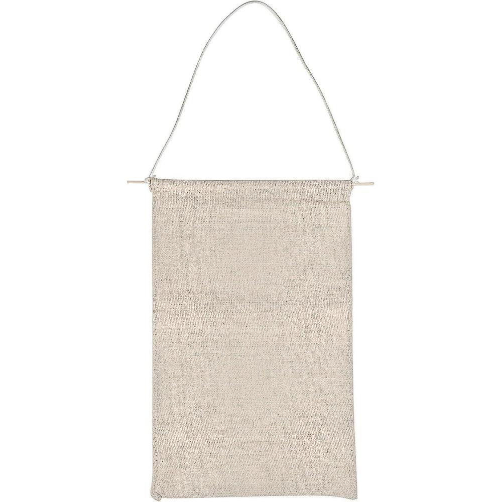 imageFun Express Do It Yourself Natural Canvas Banners 12 Pc VBS Vacation Bible School SuppliesDecor Crafts for Kids and Fun Home Activities