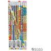 Bulk Inspirational Pencils – Motivational Encouragement Positive Sayings Student Reward Classroom Prize Handouts – 144 Assorted School Pencils with Eraser – Educational Learning Activities For Kids