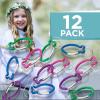 Fun Express Aluminum Fish Clip Keychains – Religious & Sunday School Accessories for VBS Church Events Gifts & Special Occasions – Durable Colorful Design – Perfect Faith-Based Celebration – 12 Piece