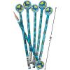 Fun Express Earth Pencils With Globe Eraser Toppers – VBS Vacation Bible School Supplies/Decor – 12 Pieces – Educational And Learning Activities For Kids