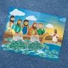 Fun Express Jesus Visits HIS Disciples Sticker Scene – Stationery – VBS Vacation Bible School Supplies/Decor – 12 Pieces(Modern)