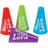 Shout to the Lord Megaphones – 12 Pieces – Religious School Spirit and VBS Toys