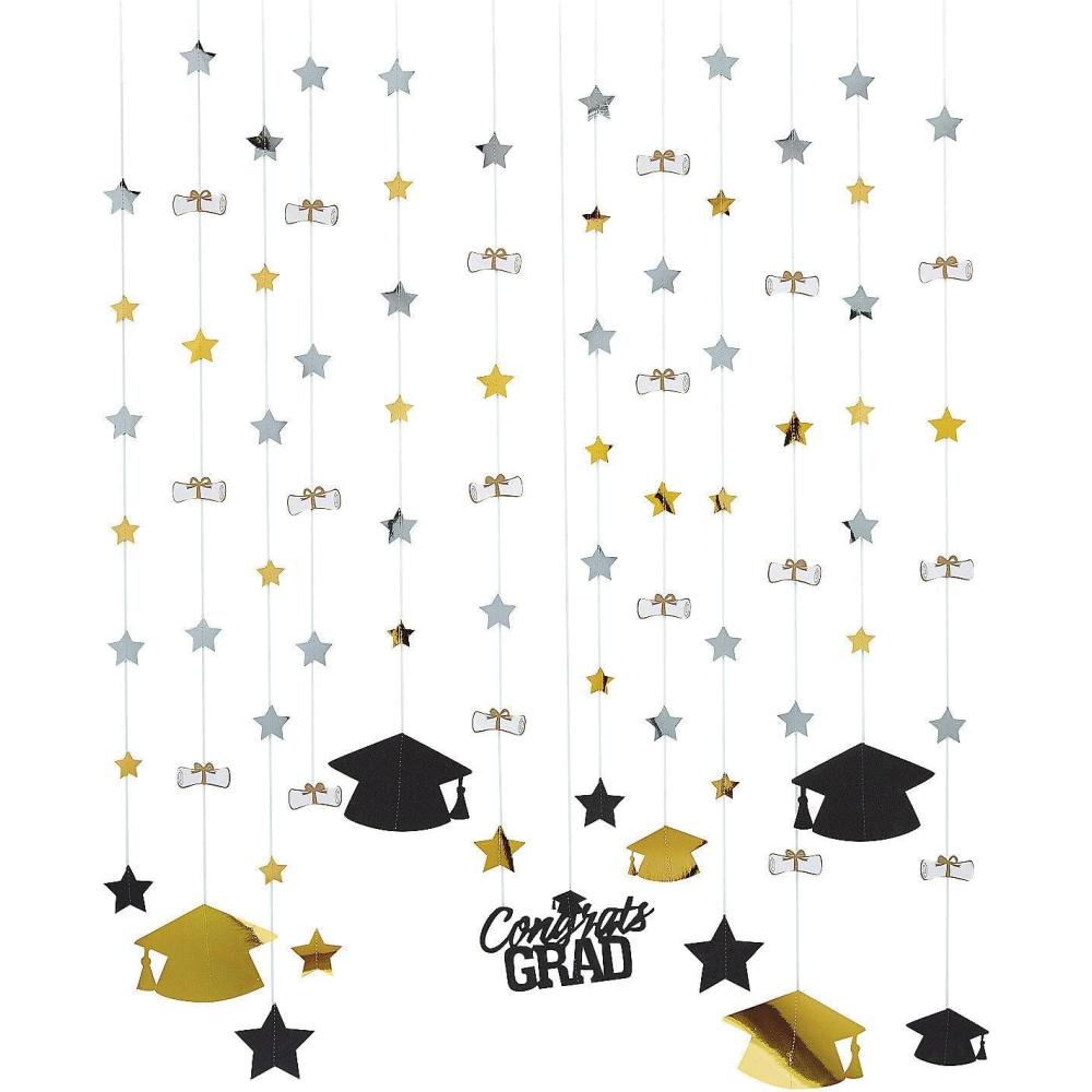 imageGraduation Party Hanging Garland Set 12 Pieces