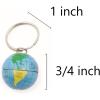 Fun Express World Globe and Map Key Chains – VBS Vacation Bible School Supplies/Decor (Bulk 144 pieces)