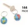 Fun Express World Globe and Map Key Chains – VBS Vacation Bible School Supplies/Decor (Bulk 144 pieces)