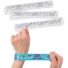Fun Express Color Your Own Faith Slap Bracelets – VBS and Sunday School Craft Kits – Bulk Set of 48