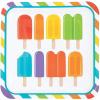 Fun Express Ice Pop Party Square Paper Dinner Plates – Ice Cream Theme Disposable Dessert Plates – Tableware Decorations for Birthday New Year Events Baby Shower – Party Supplies – 8 Pieces