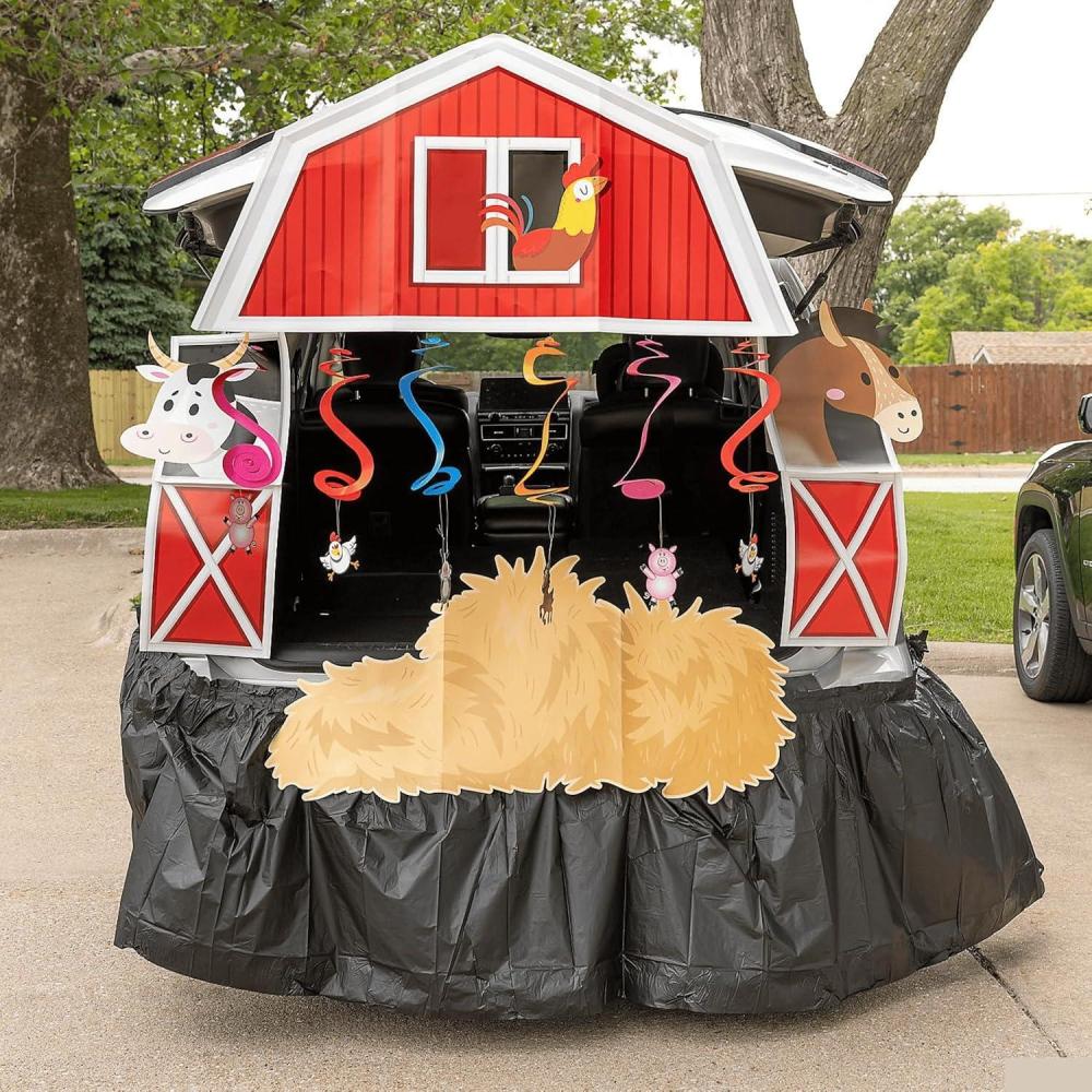 imageFun Express Full Update Party Supplies Deluxe Farm Barnyard Animals TrunkorTreat Decorating Kit