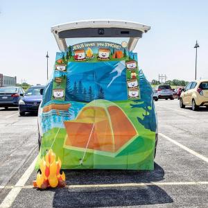 Religious Camping Trunk-or-Treat Decorating Kit – 5 Pieces