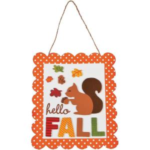 Hello Fall Sign Craft Kit – Makes 12 – Crafts for Kids and Fun Home Activities