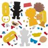 Fun Express Circus Character Craft Kit – Makes 12