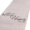 Fun Express Wedding Aisle Runner and They Lived Happily Ever After (100 feet Long) Wedding Supplies Off White