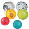 Very Hungry Caterpillar Paper Lanterns – Set of 6 – Hanging Birthday Party Decor