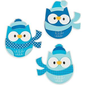 Foam Winter Owl Magnet Craft Kit – Makes 12 – Crafts for Kids and Fun Home Activities