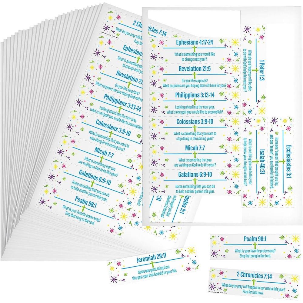 imageFun Express Mini New Years Eve Bible Verse Slips