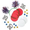 Dated Wearable Head Boppers Foam Craft Kit – 12 Sets – Festive DIY Wearable Party Accessories for New Year’s Eve