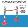 Fun Express Inflatable Christmas Limbo Game for Kids & Adults – 5 Feet Tall Holiday Party Games Set with 6ft Limbo Stick | Perfect for Family Christmas Activities & Birthday Parties