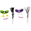 Fun Express New Year Party Monster Mouth Fringe Blowout Craft Kit – Makes 12