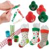 Fun Express Christmas Toy-Filled Stocking Goody Bag Kit Assortment May Vary
