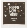 Fun Express Personalized New Year’s Eve Beverage Napkins, Bulk 50 Ct