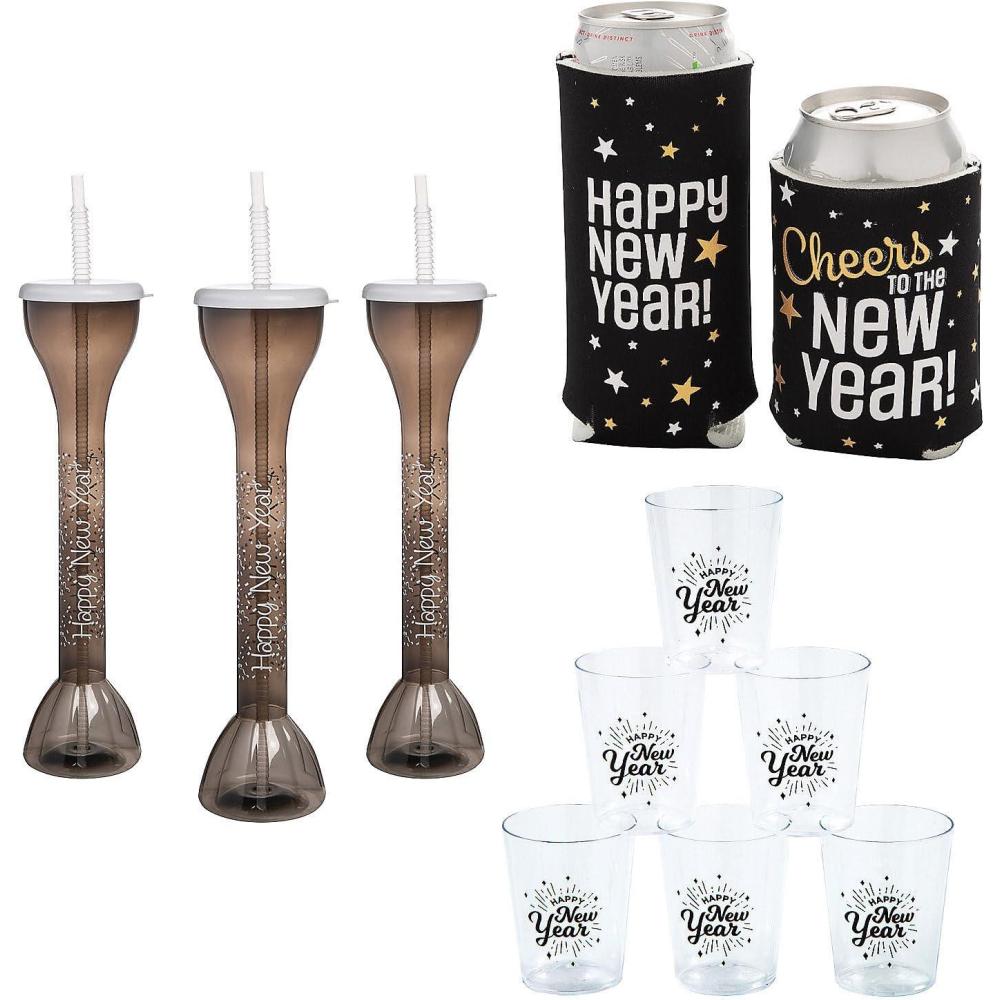 imageNew Years Eve Value Drinkware Kit  42 Pc