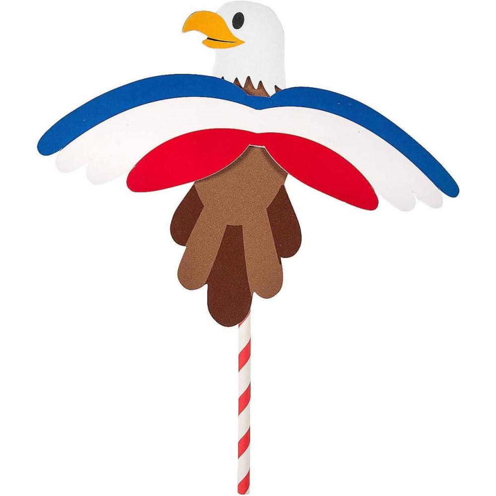 imagePatriotic Flying Eagle Craft Kit Makes 12