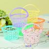 Fun Express Pastel Plastic Easter Baskets – Elevate Your Easter Party with These Colorful Round Baskets – 12 Bulk Baskets That Last for Every Occasion – Perfect for Easter & Beyond, Endless Creativity
