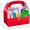 Fun Express Little Handyman Toolbox Treat Box – Party Supplies – 12 Pieces – Red