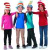 Fun Express 12″ x 24″ Colorful Striped Felt Stovepipe Hats Assortment – 12 Hates – Assorted Colors – Great for School and Party Events