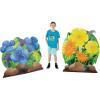 44″ – 54″ Zoom In VBS Flowers Cardboard Cutout Stand-Up Set – 2 Pieces, Vacation Bible School Supplies