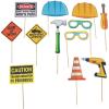 Construction VBS Photo Booth Props – Apparel Accessories – 12 Pieces
