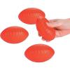 Fun Express – Red School Spirit Foam Football – Toys – Balls – Kick Balls – 12 Pieces