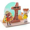 Fun Express DIG VBS Stand UP Cross CK – Craft Kits – VBS Vacation Bible School Supplies/Decor – 12 Pieces