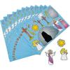 Fun Express He Lives Jesus Make a Sticker Scenes for Easter (Set of 12) Sunday School and Religious Supplies – VBS Vacation Bible School Supplies/Decor